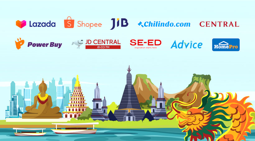 Top marketplaces in Thailand