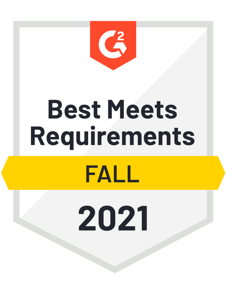 Best Meets Requirements Fall 2021